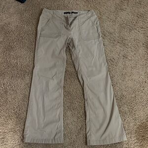 The Limited Women's Tan Boot Cut Cargo Pants